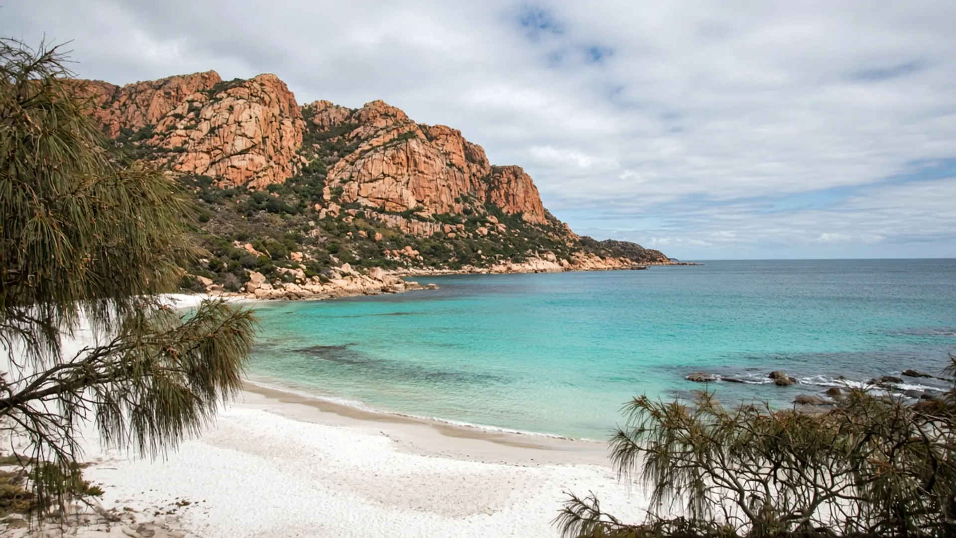 East-coast granite and white sand